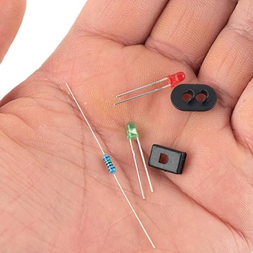 Miniatura 7 de GANAZONO Mini modelo de luz de señal para trenes modelo Semáforo en miniatura Material de mesa de arena Paisaje Dec