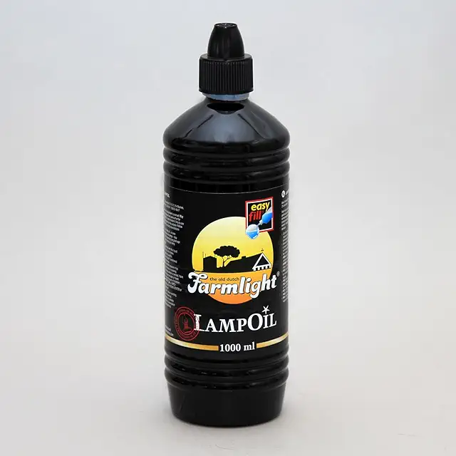 Premium Dutch Lamp Oil - Smokeless, Odourless, 1L with Easy Pour Funnel