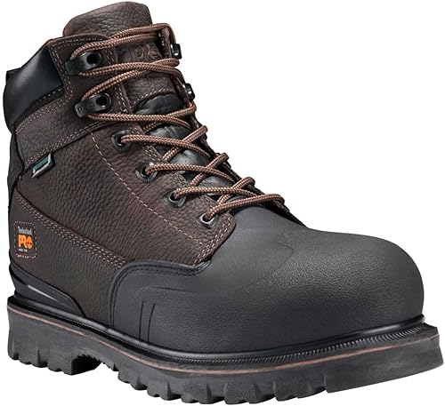 Timberland PRO Rigmaster Xt - Botas de trabajo industriales impermeables con punta de seguridad de 6 pulgadas para hombre