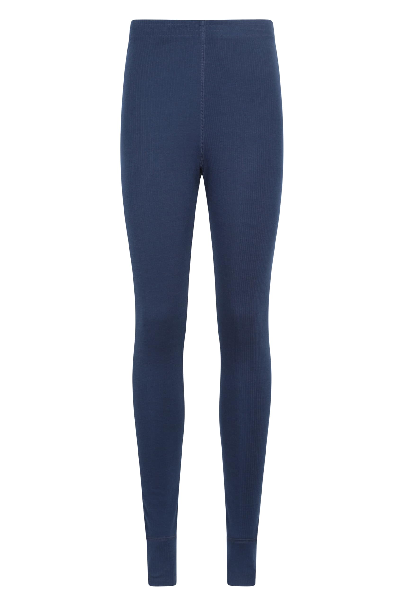Mountain Warehouse Women's Navy Talus Thermal Baselayer Pants - Lightweight, Breathable & Quick Drying Leggings - For Travel, Hiking, Camping, Skiing, Snowboard Size 18
