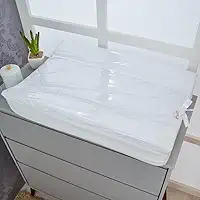 Trocador De Bebê Anatômico Cômoda Capa Plástica Americano (Branco)
