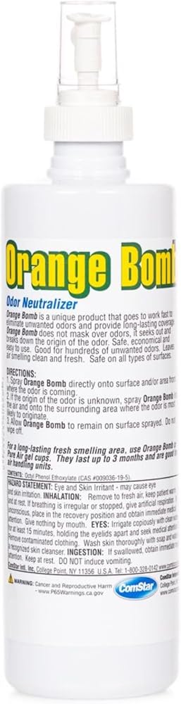 ComStar Orange Bomb Spray Odor Neutralizer - Thumbnail 3