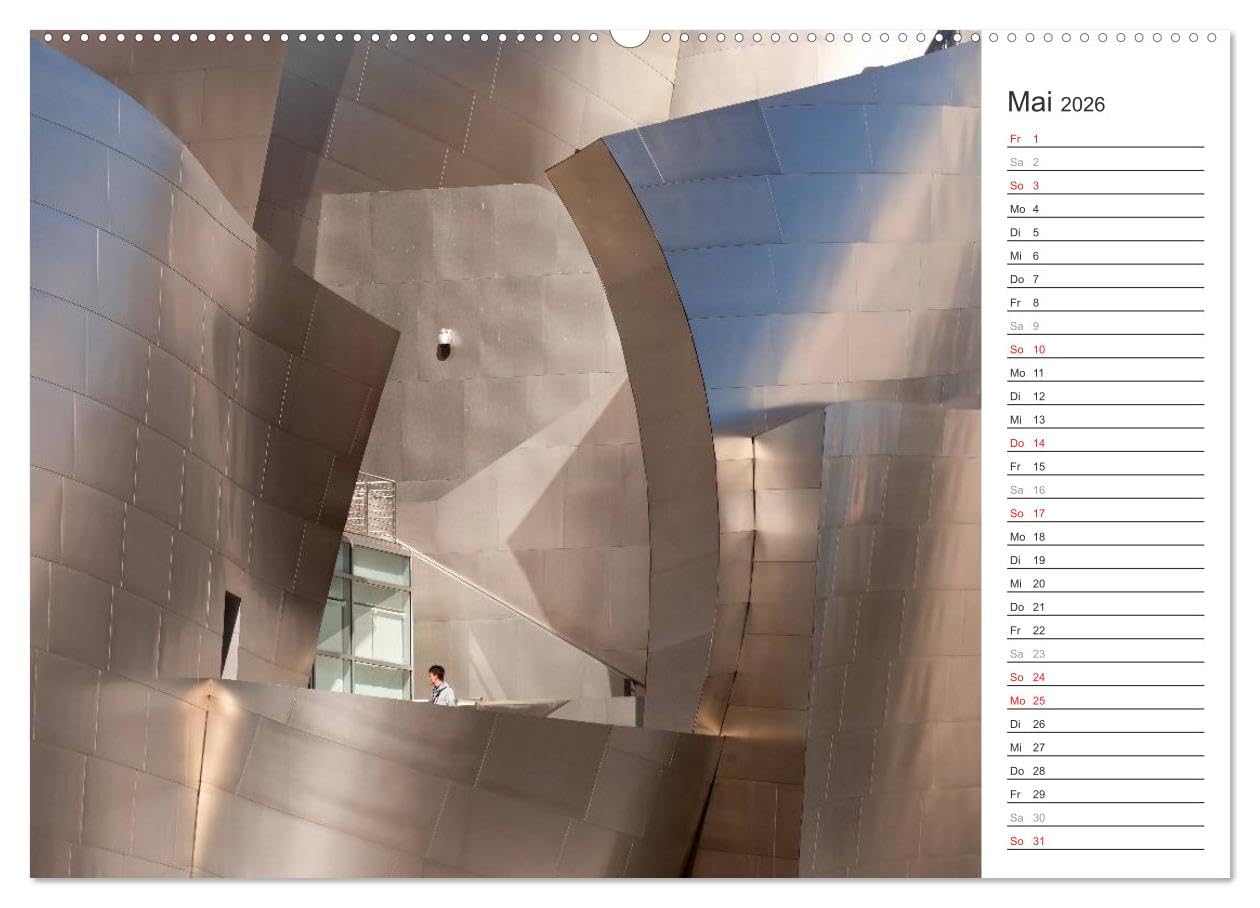 Los Angeles - Kalifornien (hochwertiger Premium Wandkalender 2026 DIN A2 quer), Kunstdruck in Hochglanz: Die ganze Vielfalt der Megastadt an der amerikanischen Westküste (CALVENDO Orte)