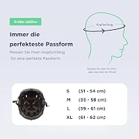 GOOFF Pilot XL méret S-Pedelec Bukósisak - NTA 8776 Tanúsított Védelem 45 km/h-ig - E-Bike Sisak Állítható Napellenzővel és LED Világítással  7