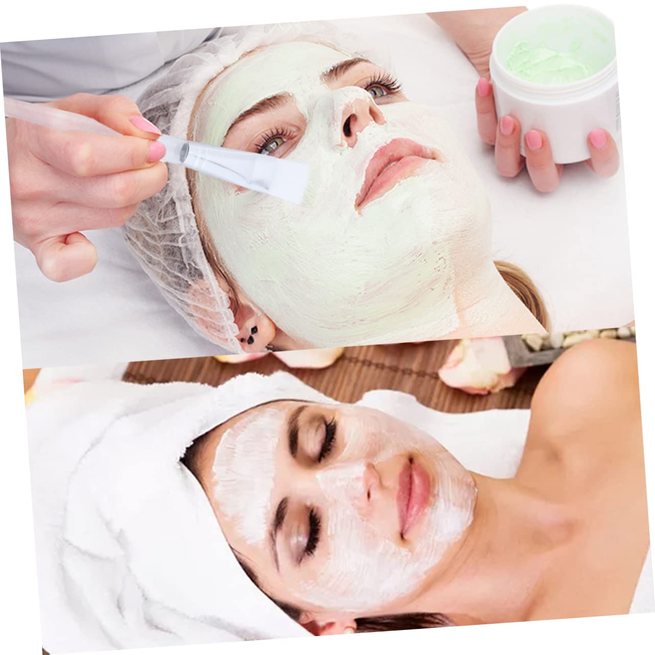 DOITOOL 192stücke Transparente Kristall-rod Gesichtsmaske Pinsel Für Diy Maskenanwendung Weiche Langlebige Anwendung Für Serum Peeling Und Hautpflegeprodukte
