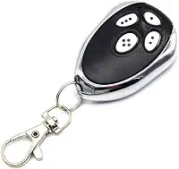 Controle Remoto Codigo Rotativo 433Mhz Alutech AT-4 Rolling Code - Sinal Estável 100m para Receptor AR-1- Compatível com Portão Garagem