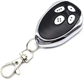 Controle Remoto Codigo Rotativo 433Mhz Alutech AT-4 Rolling Code - Sinal Estável 100m para Receptor AR-1- Compatível com Portão Garagem