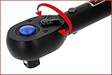BRILLIANT TOOLS BT141920 1/2 Inch Reversible Ratchet Torque Wrench 20-200 Nm [Powered by KS Tools] - 7