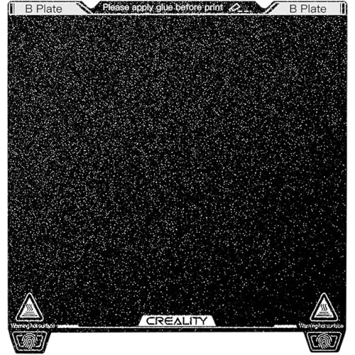 Creality Ender 3 V3 SE Build Plate Kit PEI Build Plate Textured Surface Print Platform for Ender-3 V3/Ender-3 V3 SE/Ender-3 V3 KE/CR-10 SE/Ender-3 S1/3 S1 Pro/5 S1/K1 235 * 235mm – No Soft Magnetic
