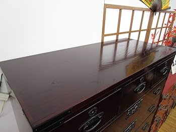 Amazon.co.jp: 筑後民芸和箪笥 伝統民芸 職人作り 鍵付き箪笥