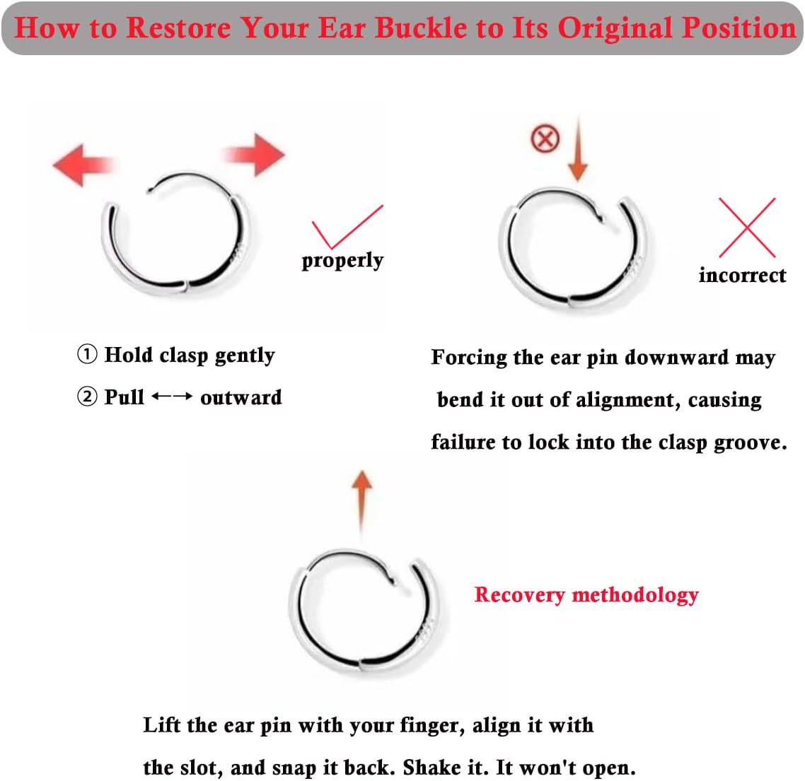 925 Sterling Silver Simple Fashion Small Chunky Women's Earrings Small Chunky Earrings, Hoop Hypoallergenic Design, Jewelry Gifts - Image 7