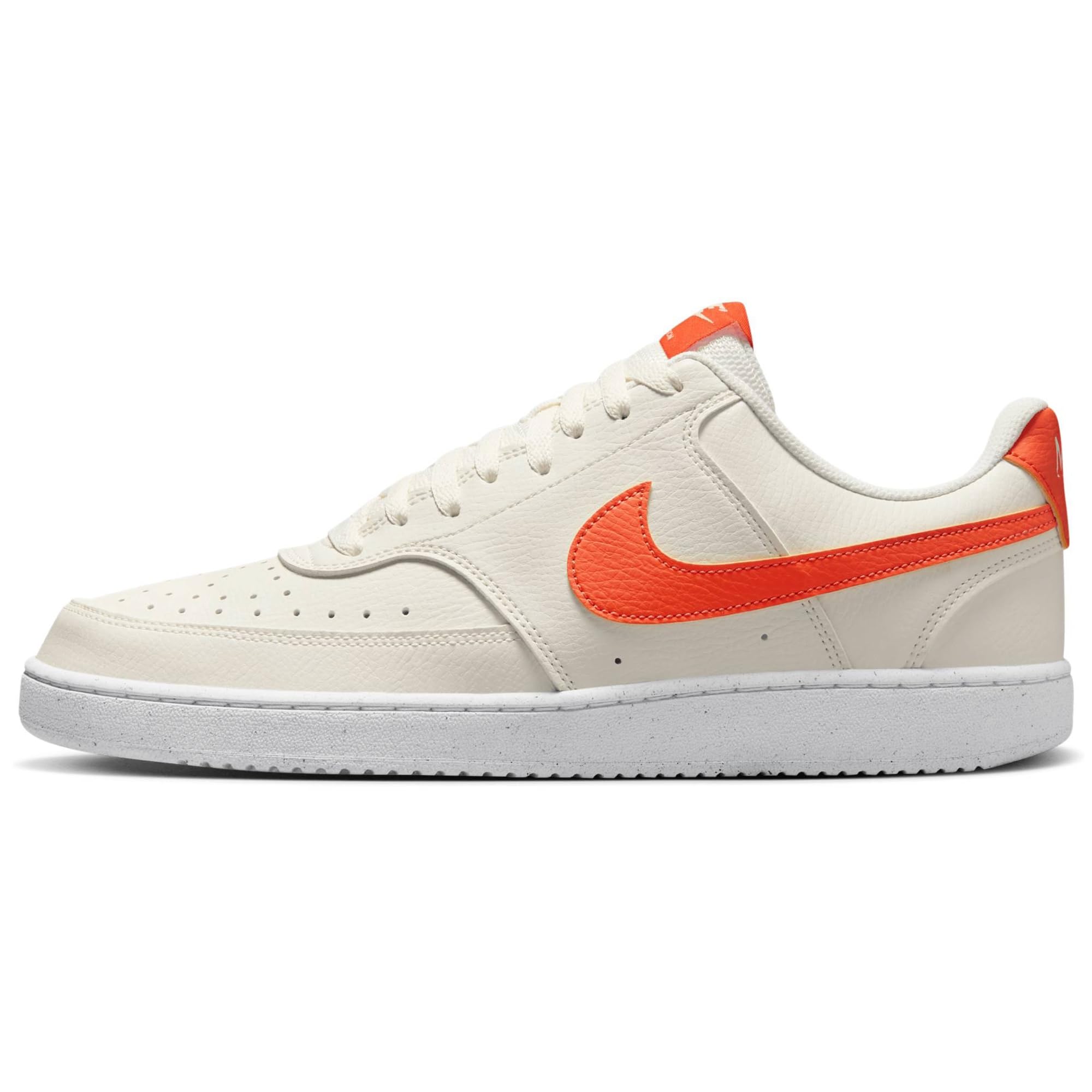 Nike Court Vision Low Next Nature Herren Sneaker Farbe: Creme/Orange (115); Größe: EUR 41