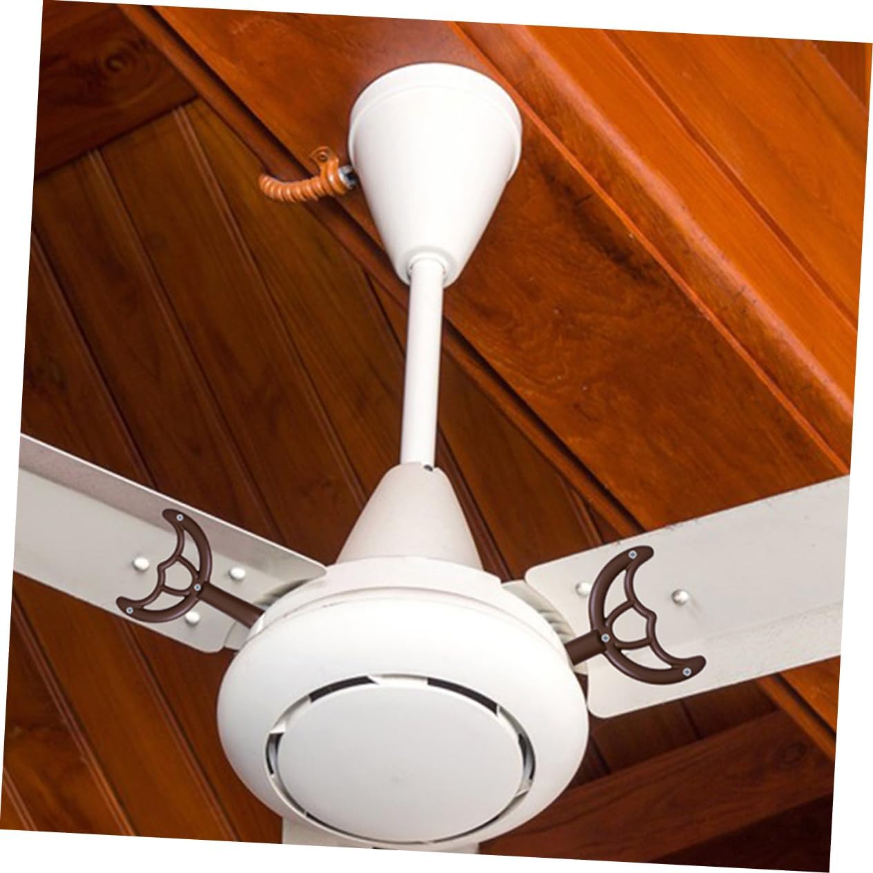 jojofuny 2pcs Ceiling Fan Blade Support Rods for Repairs Fan Blade Arms Replacement
