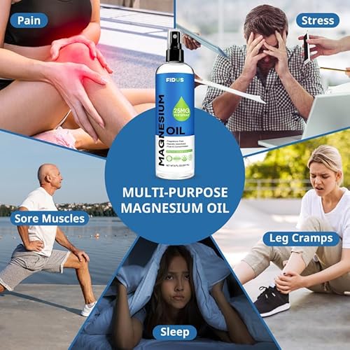 Fidus F100 100% Pure Magnesium Oil Spray thumb #3