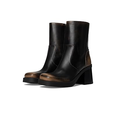 COACH Sculpted C Bootie In Loved Leather Women