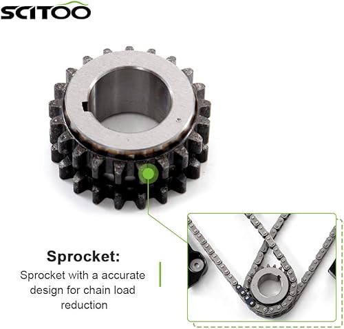 Miniatura 4 de SCITOO TS20391 9-4201S 9-4202S Juego de cadena de distribución del motor Reemplaza para Ford para Lincoln Expedition F-150 F-250 Super Duty F-350