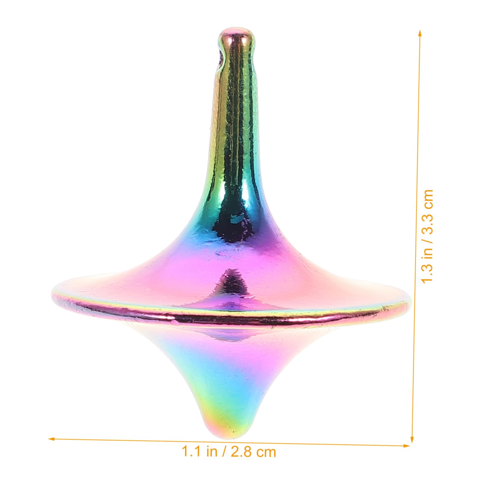 BESPORTBLE Funny Gyro for Adults Creative Decompression Spinning Top Small Copper Design Engaging Party Fidget Present for Birthday Holidays