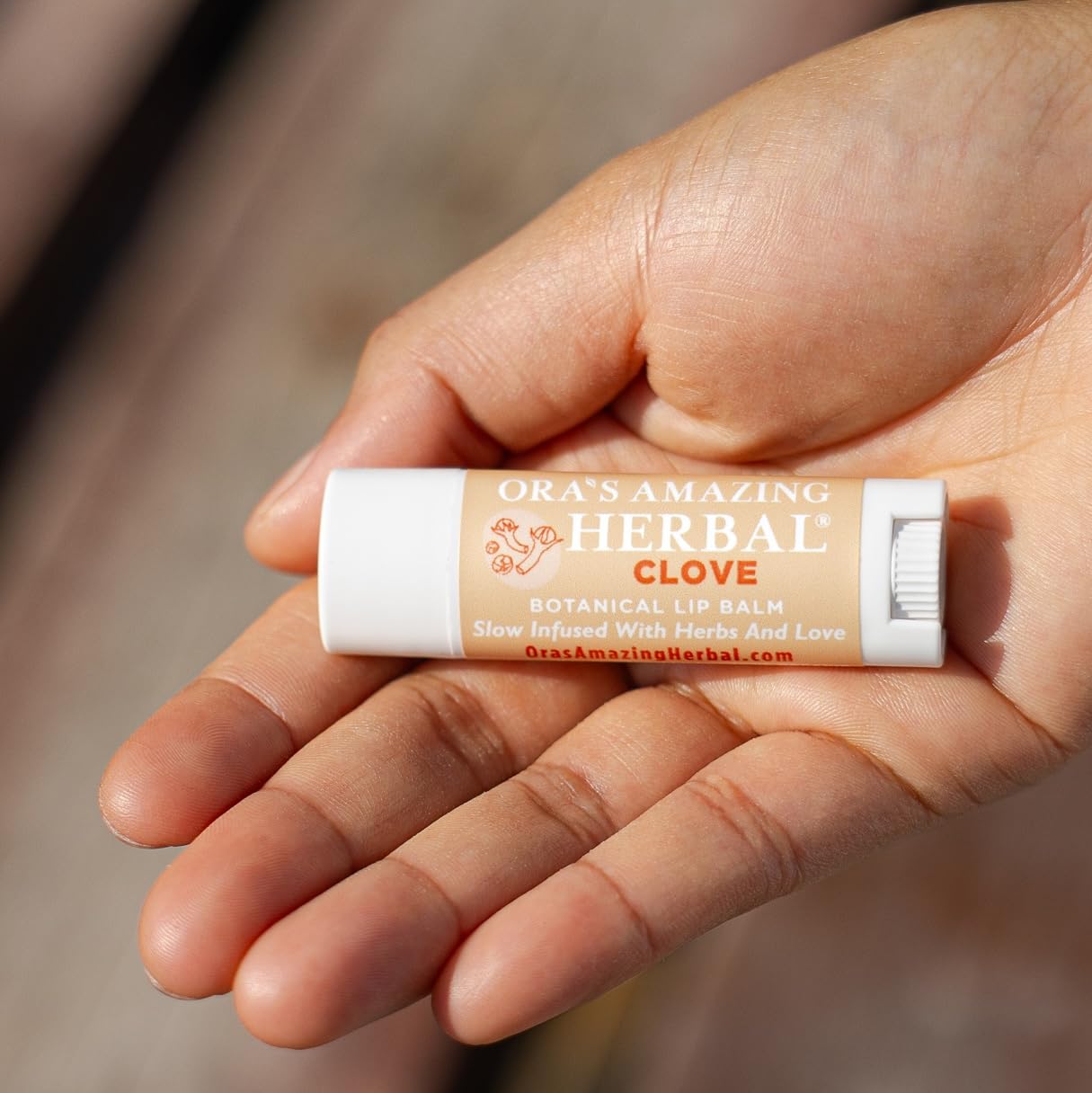 Amazon.com : Natural Clove Lip Balm, Herbal Infused Plant Based