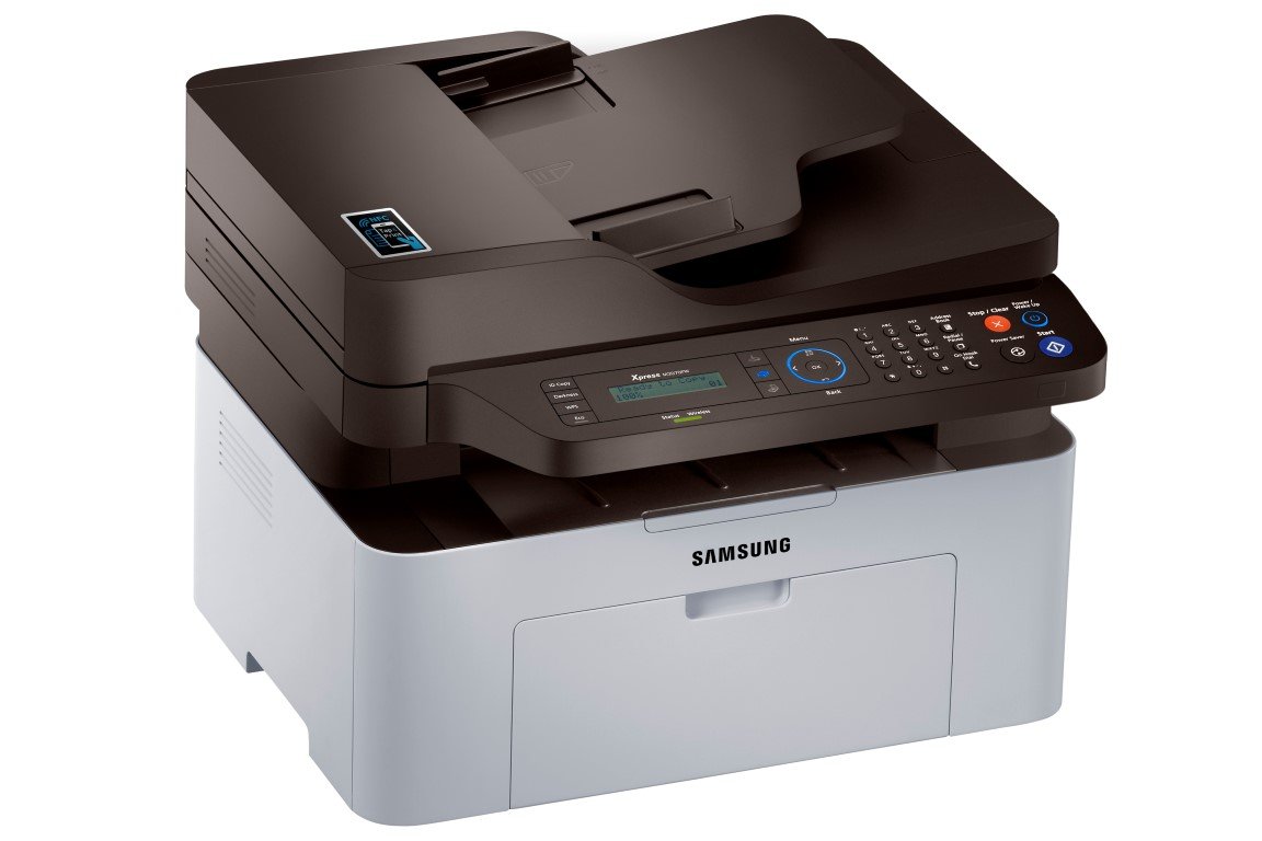 Samsung Xpress SL-M2070FW , Monochrom , /XEC Laser Multifunktionsgerät (Drucken, scannen, kopieren, WLAN und NFC)