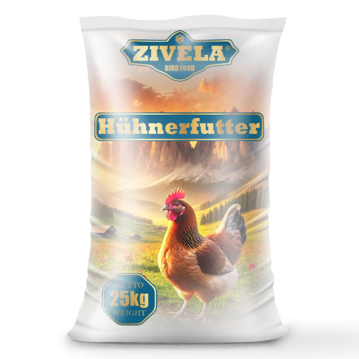 Nourriture pour poulets 25 kg - Mélange de grains volaille - Non OGM 100% naturel