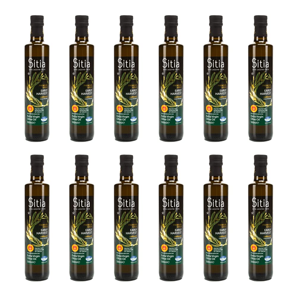 Buy Premium Gold Sitia Early Harvest Extra Virgin Olive Oil 100