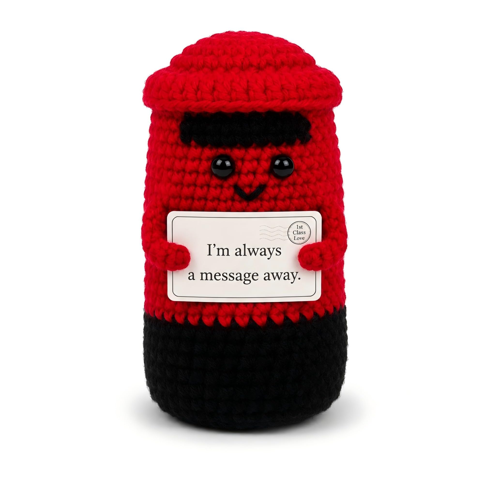 Plimto Crochet Postbox Friendship Keepsake
