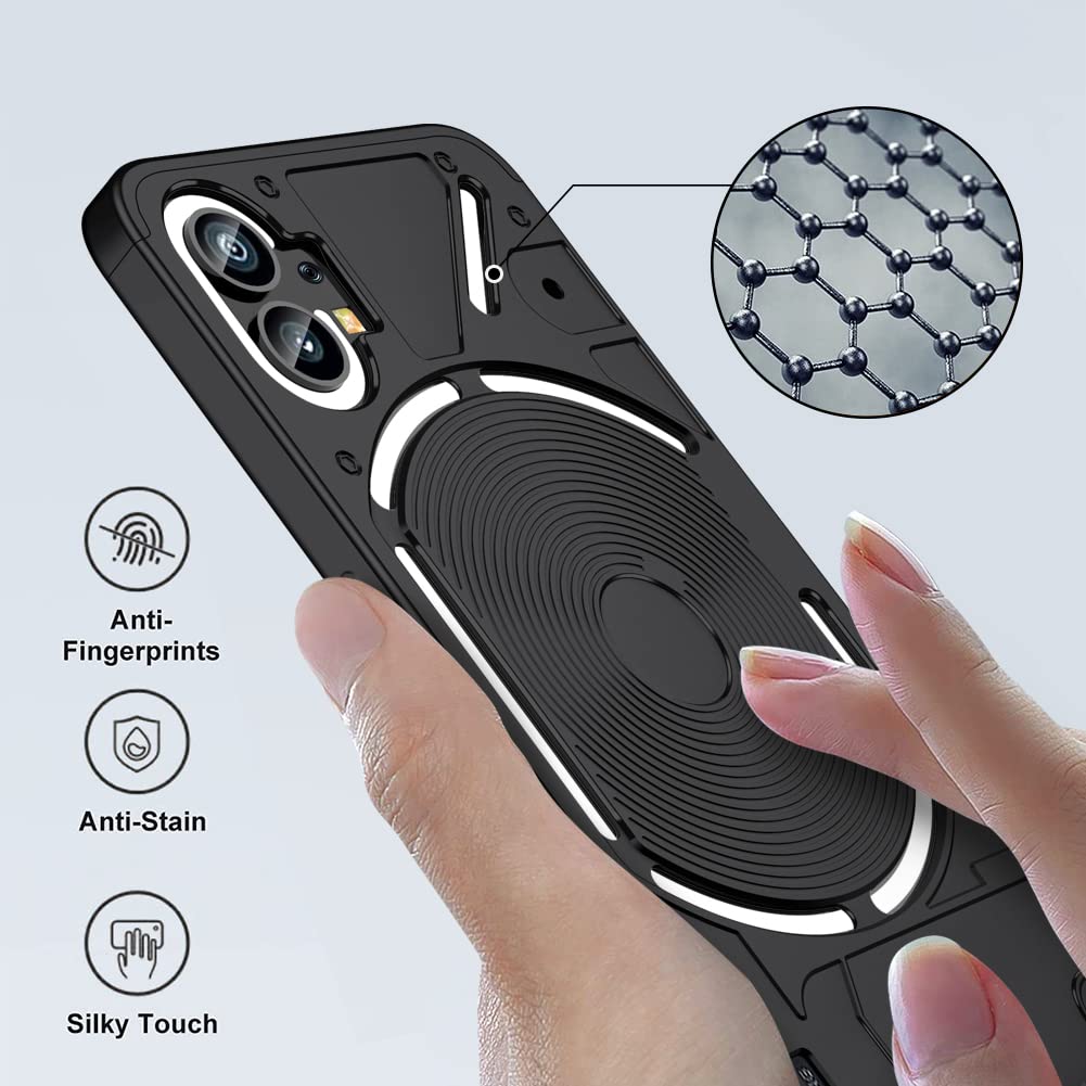 Per NOTHING PHONE 1 COVER CUSTODIA TRASPARENTE