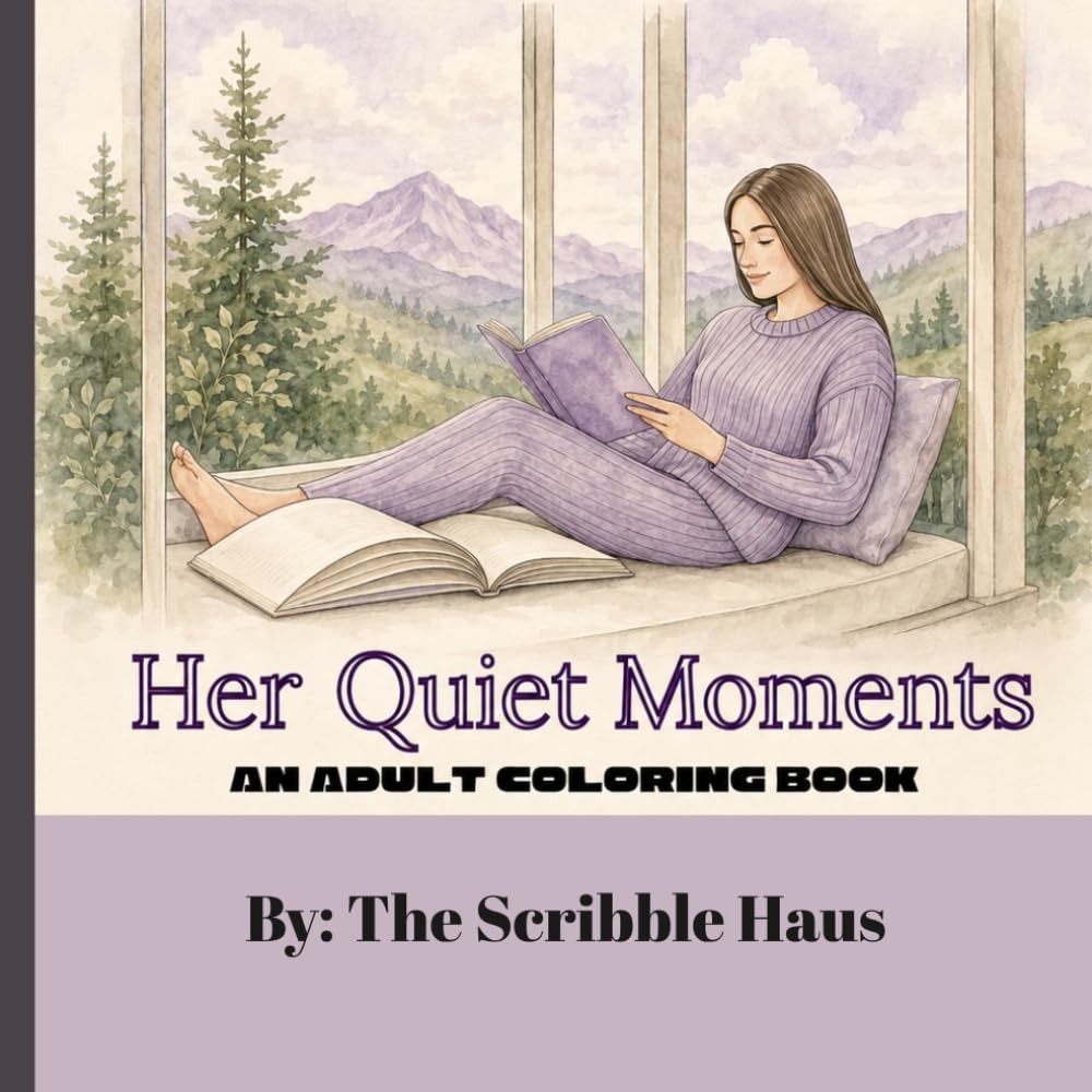 That Kind Of Woman: Her Quiet Moments: Quiet Coloring Pages for Women Who Finally Said Yes to Rest