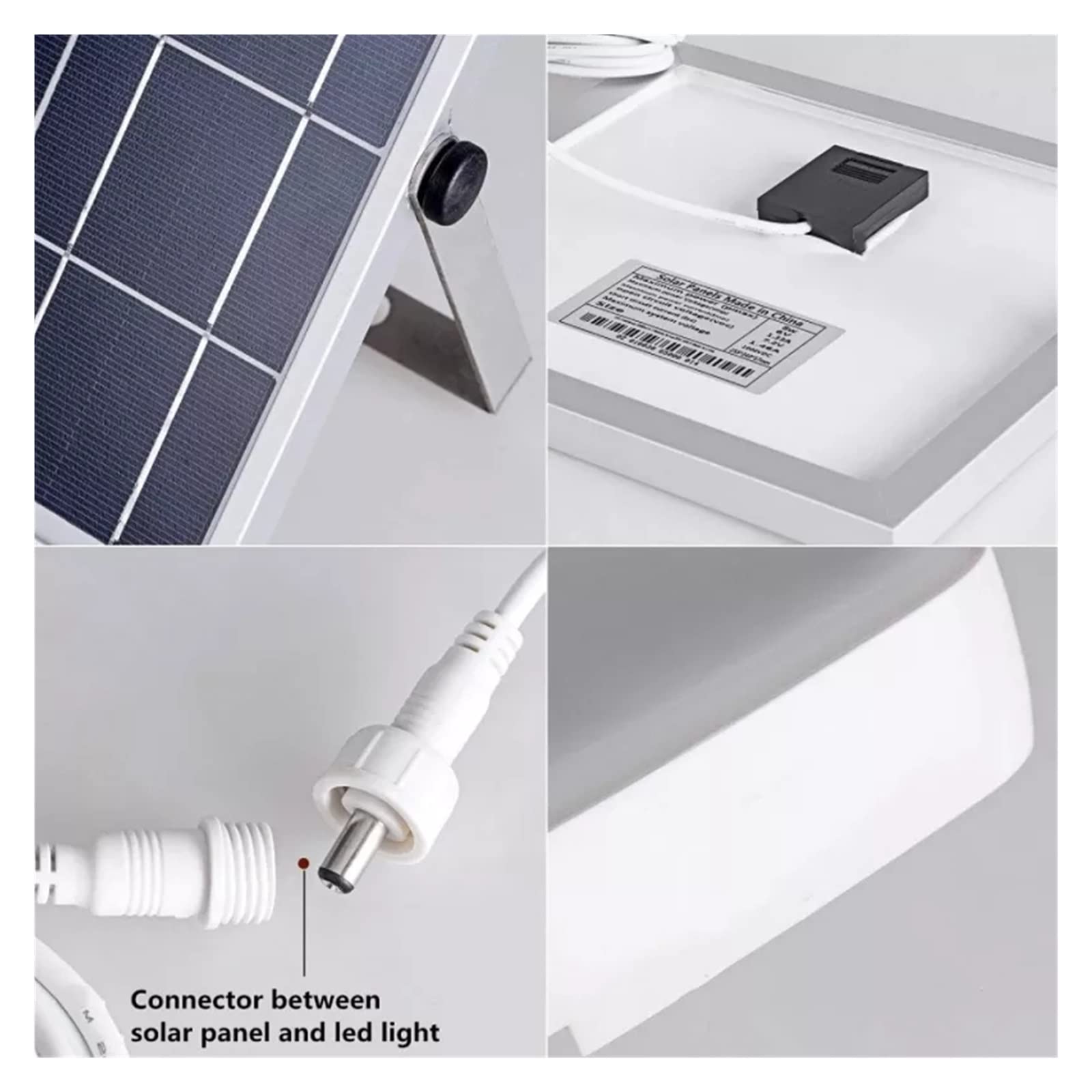 Lampy Solarne Zewnątrz, 200 watowe lampy słoneczne Indoor & Outdoor Home Solar Lampa sufitowa Pilot Lampa słoneczna Garden Yard Patio Solar Wisiorek Światła,Do ogrodu, ulicy, werandy(Wit)