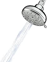 Vista 3 de Moen 23045 Banbury - Cabezal de ducha (4 pulgadas, 5 funciones), cromado