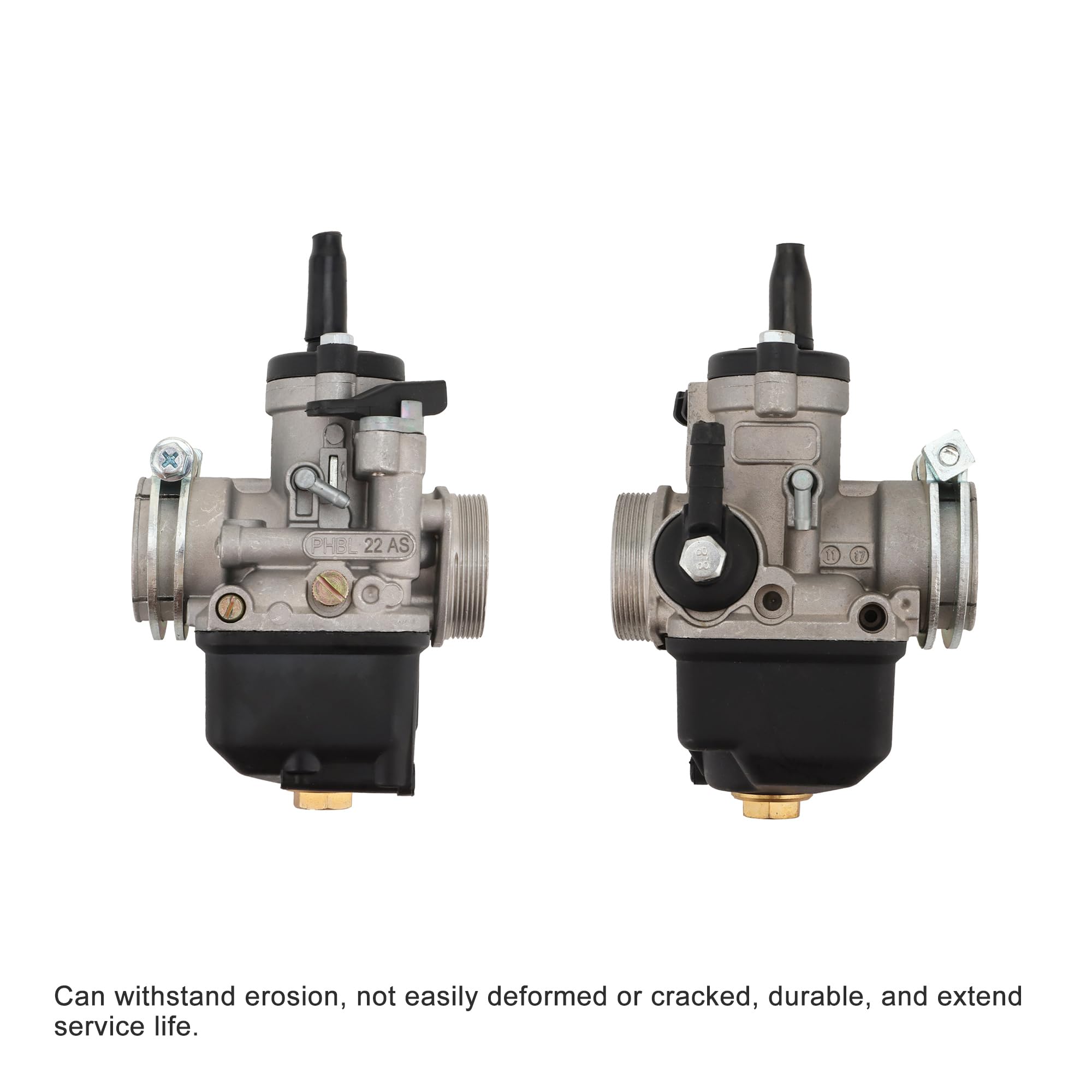 GOOFIT Carburador De 22mm Phbl 22as Reemplazar Para Dellorto 2-Stroke 50-300cc Engine Scooter ATV UTV Dirt Pit Bike