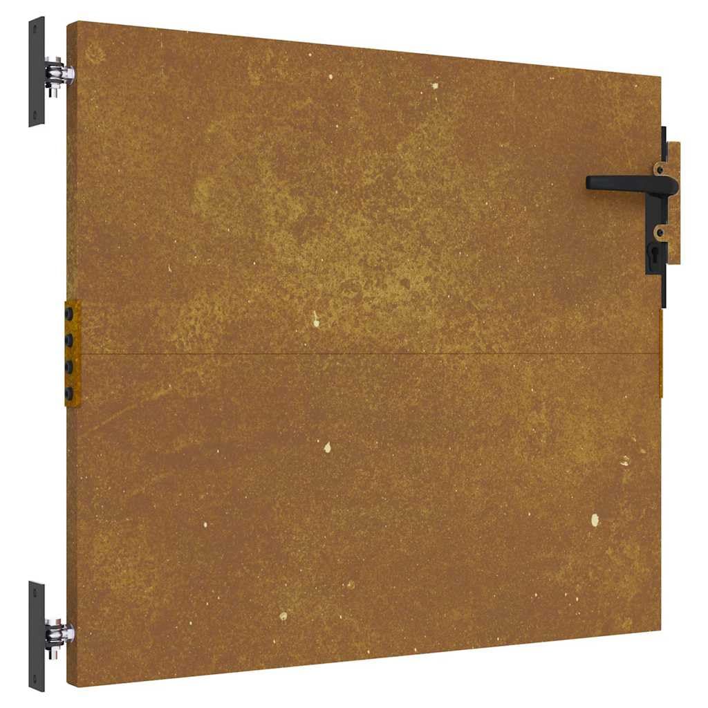 Portal de jardín 85x75 cm de acero corten