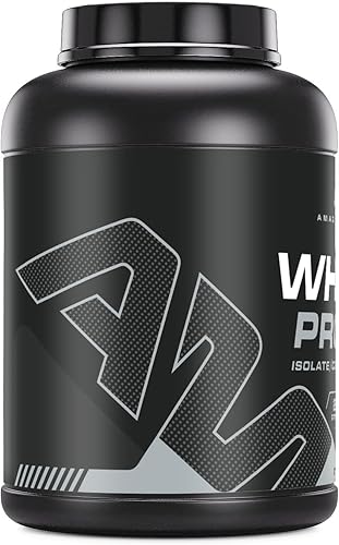 Miniatura 3 de Amazing Muscle 100 proteína de suero en polvo Fórmula avanzada con aislado de proteína de suero como ingrediente primario junto con concentrado de