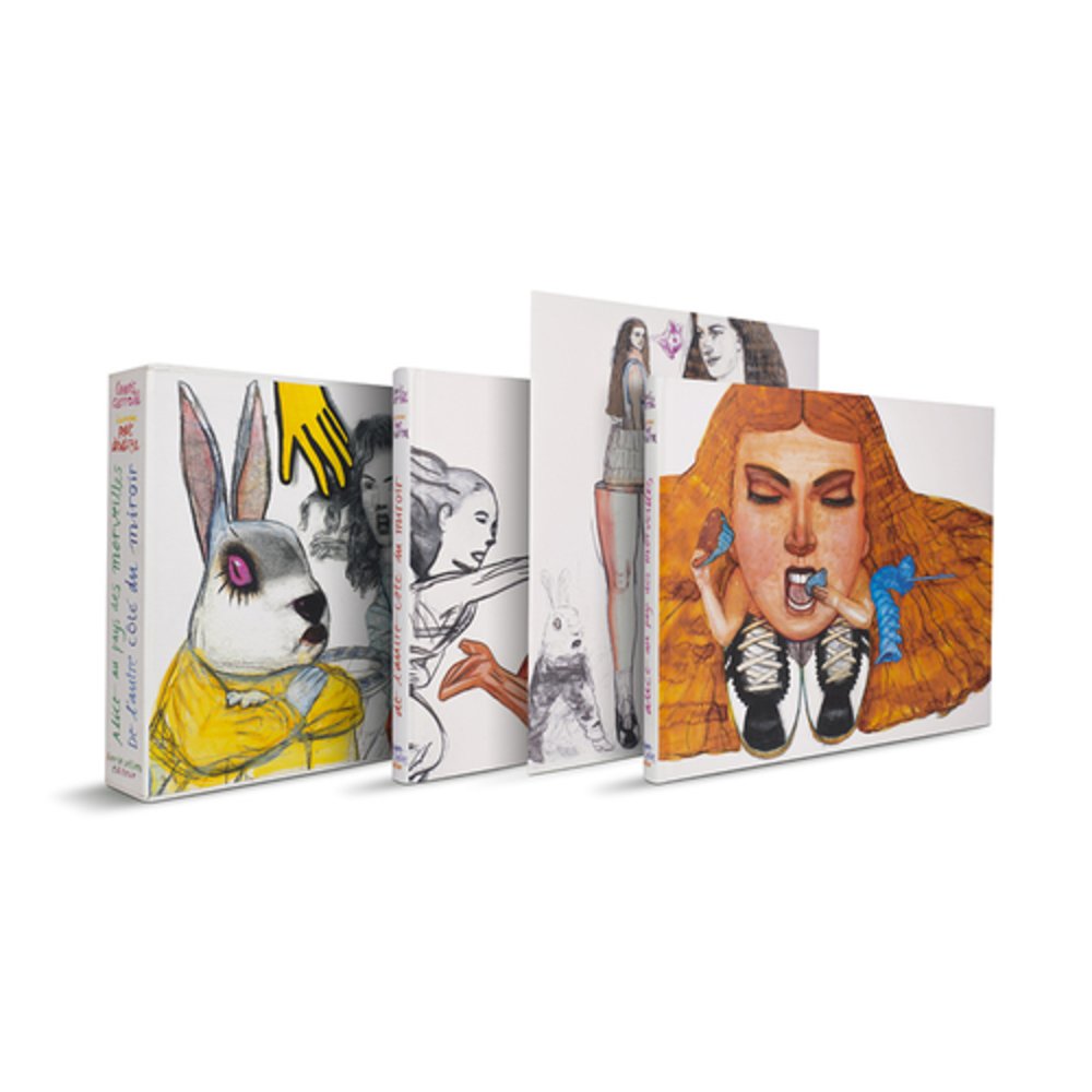 Alice au pays des merveilles ; De l'autre côté du miroir: Coffret en 2 volumes