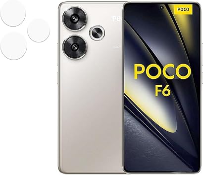 Microcase Xiaomi Redmi Poco F6 / Xiaomi Redmi Turbo 3 5G Kamera Cam  Lens Koruyucu Nano Esnek Film-AL3400