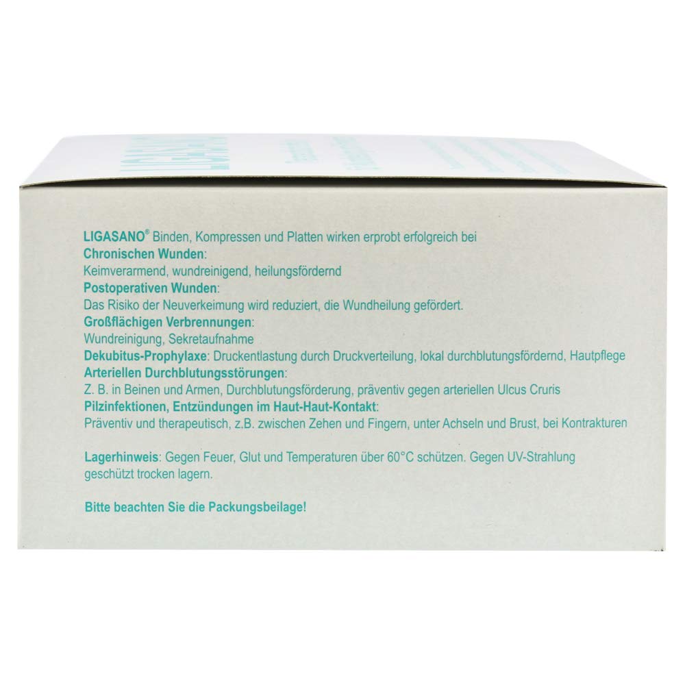 LIGASANO MEDICAZIONE ASSORBENTE IN POLIURETANO 15X10X2CM 13 PEZZI