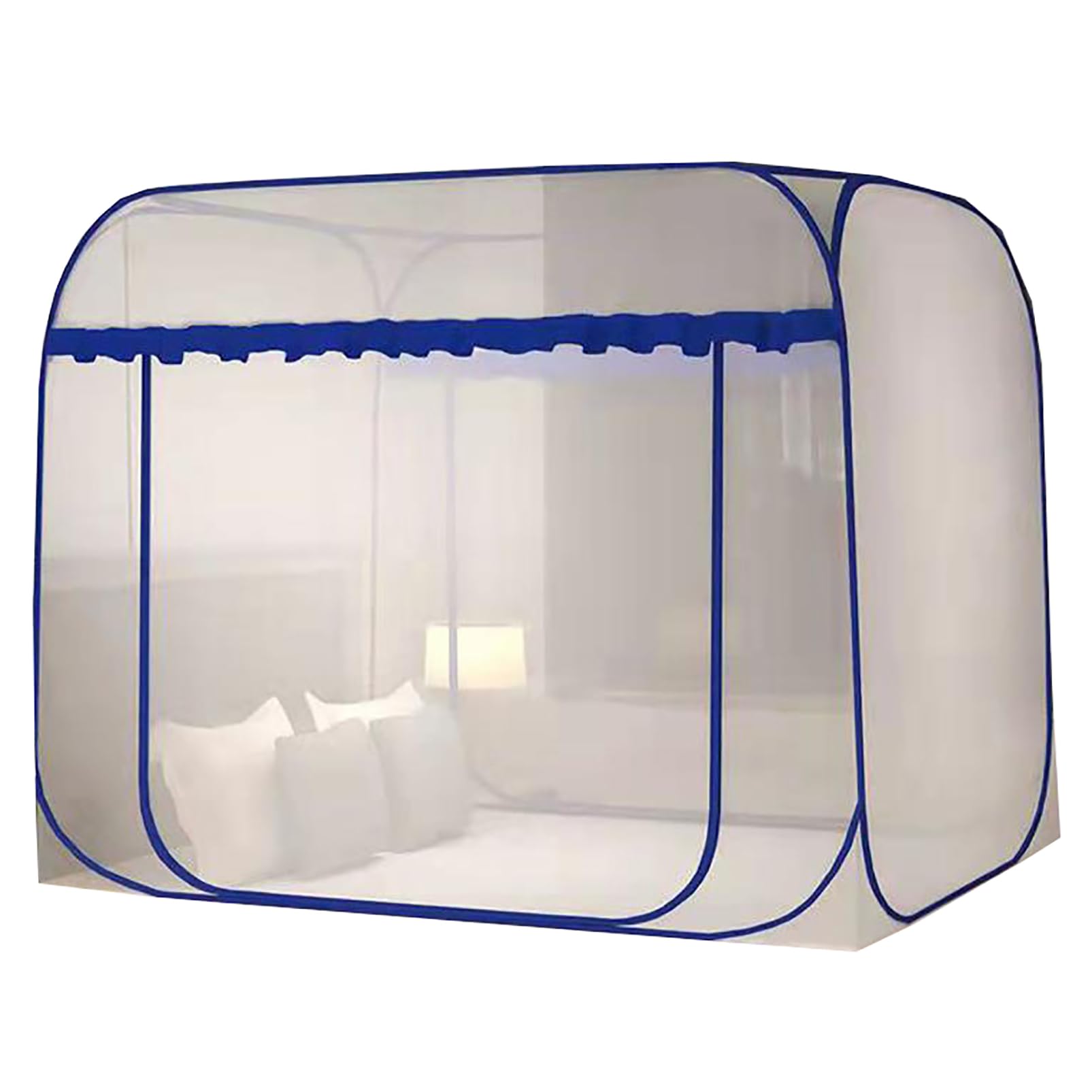 CUTTE Moustiquaire Pliable Auvent de Lit Tente Pop-Up Respirante et Résistante à la Lumière Tente de Lit pour Enfants Tentes de Rêve pour Filles Moustiquaire,F,90x190cm