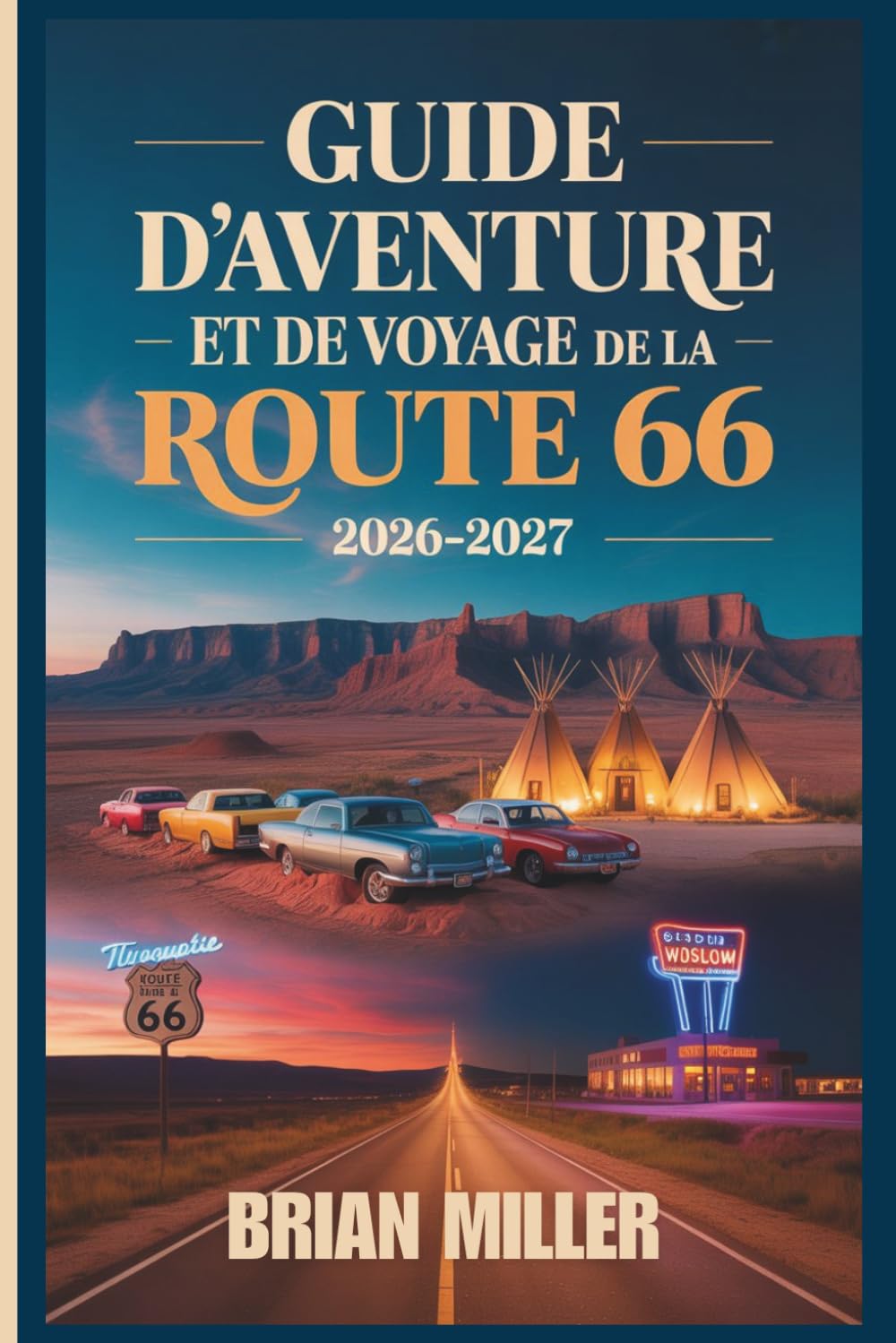 Guide d'aventure et de voyage de la Route 66 2026–2027: Votre road trip kilomètre par mile de Chicago à Santa Monica — Trésors cachés, itinéraires, ... budgétaire et conseils d'initiés