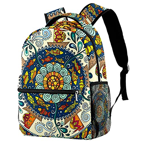 Sac à dos de voyage psychédélique idéal pour les sorties scolaires