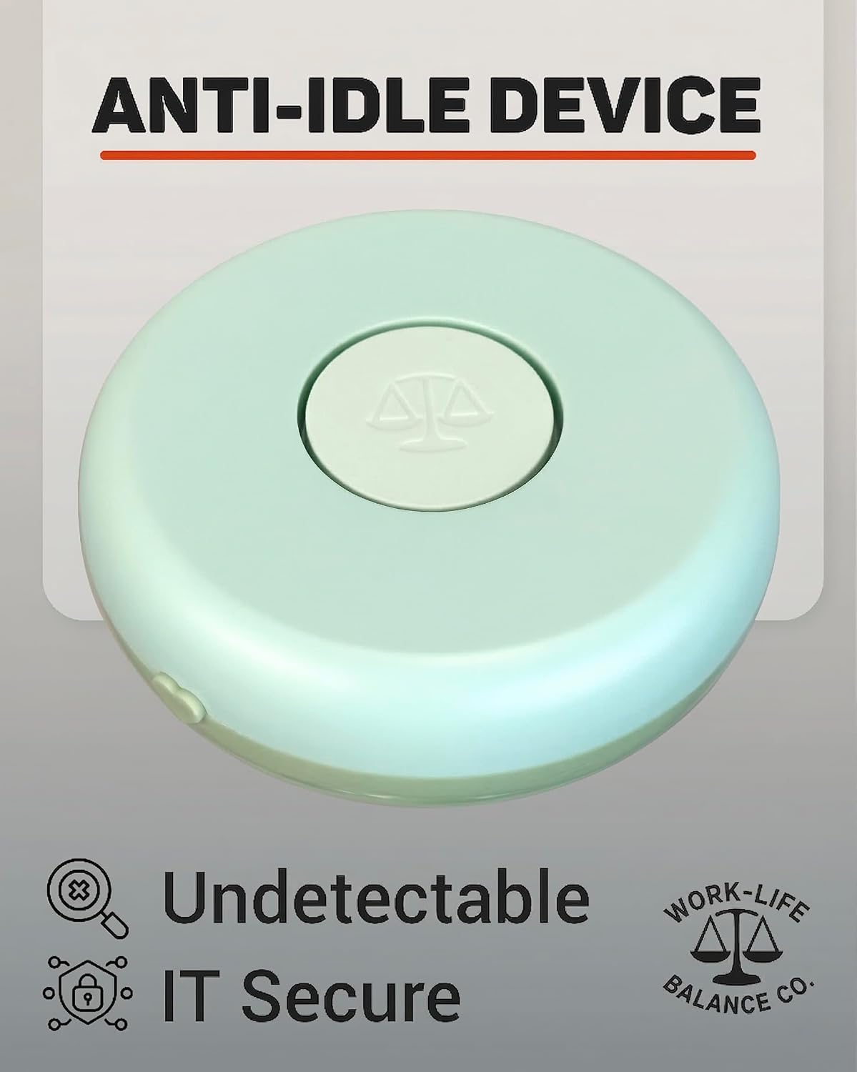 Compact Mouse Jiggler, NO USB, Cordless, Silent Undetectable Mouse Mover image 3