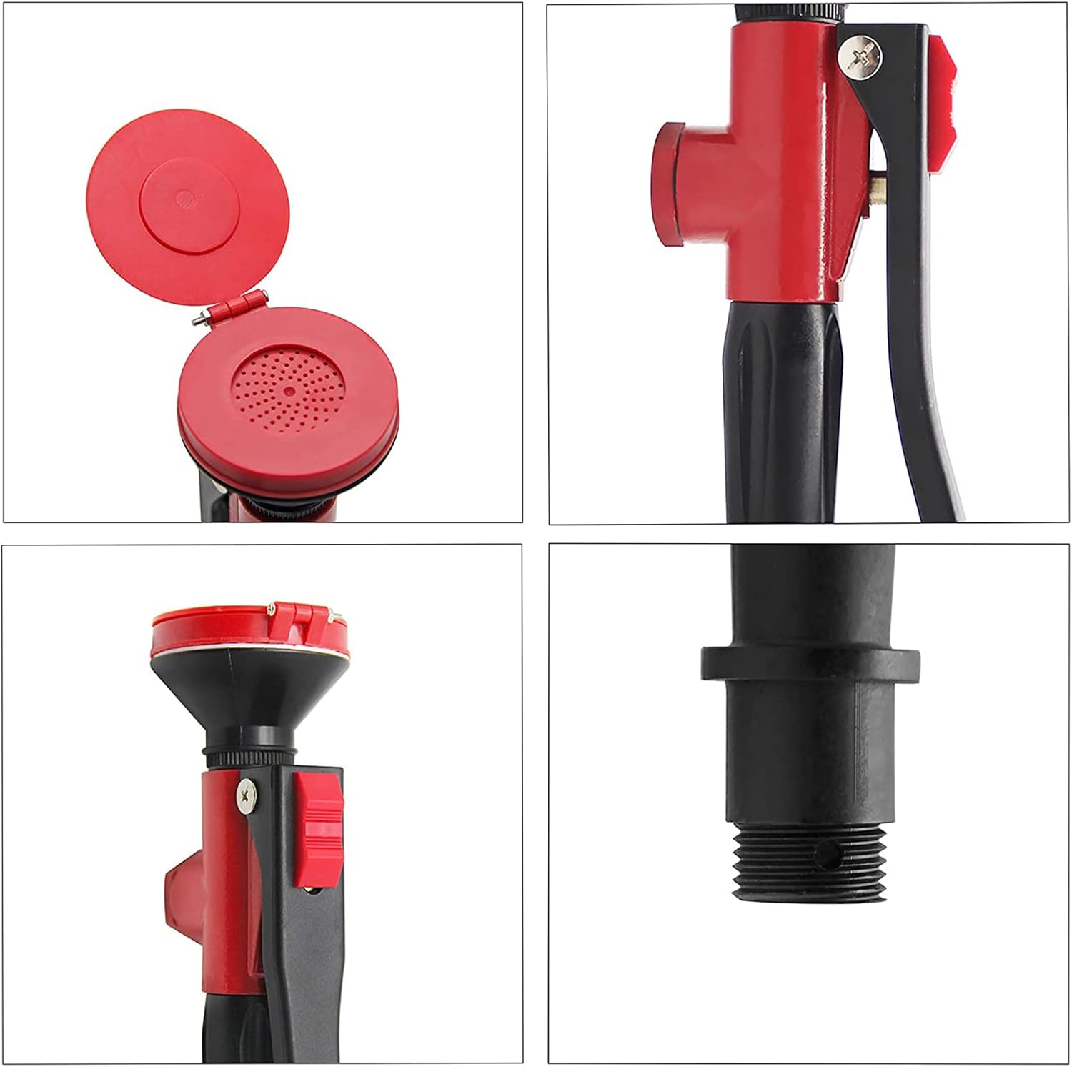 ZGRM Drench Hose Eye Wash Faucet, Handheld Emergency Eyewash Station, Eye Washer Unit Safety Shower Washing Device for Lab and Industrial Use 22.7.14 (Color : Black) : Industrial & Scientific