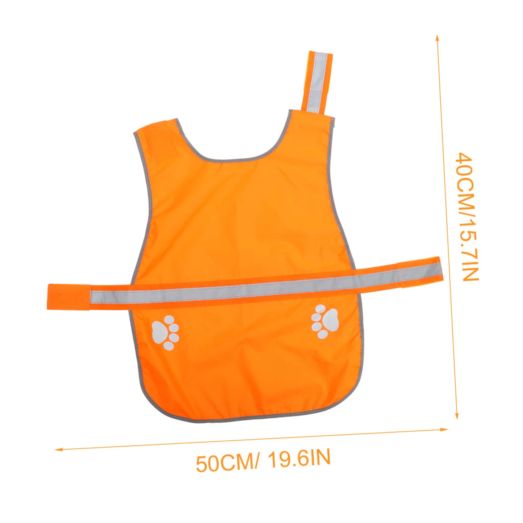 Sosoport 4stücke Reflektierende Hundeweste Für Outdoor-aktivitäten Verstellbares Sicherheitsgeschirr Aus Hochwertigem Für Mittelgroße Bis Große Hunde Atmungsaktiv Und Bequem
