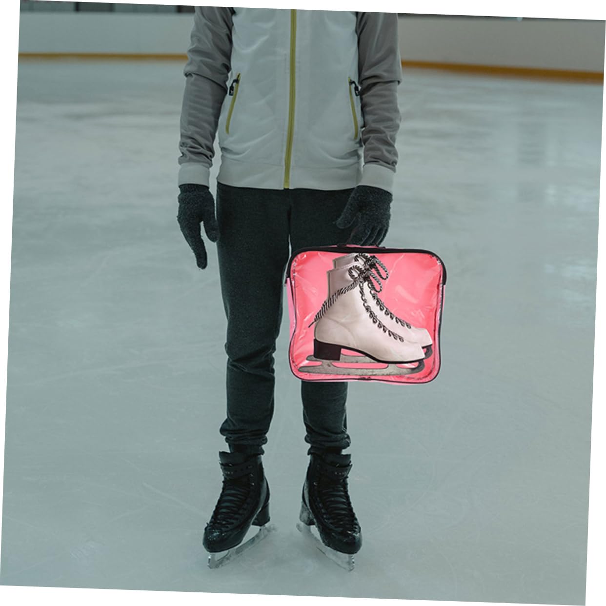 POPETPOPer Contenitore Per Scarpe Pattinaggio Resistente Organizer Per Materiale Design Pattinatrici 2
