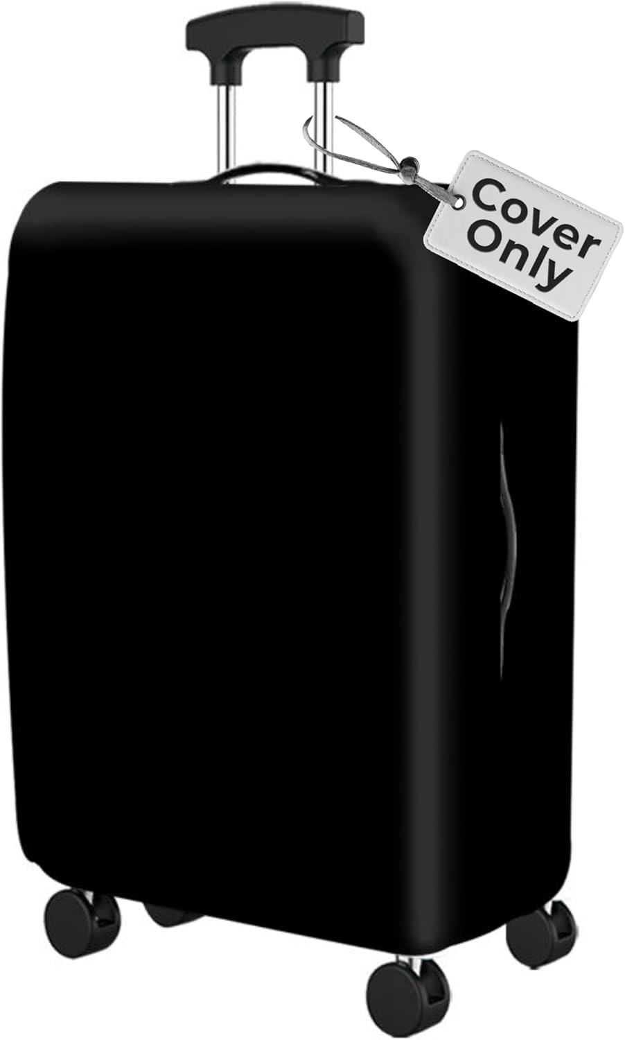 Stretchable Luggage Cover for Suitcase – Stretchable Travel Luggage Sleeve – Dustproof, Scratch-Resistant & Washable Elastic Suitcase Cover with Zipper - Large