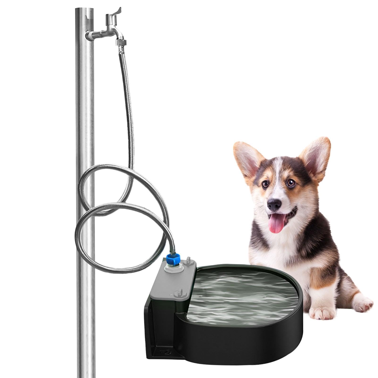 Dispenser automatico per d'acqua per cani, automatica per acqua per cani