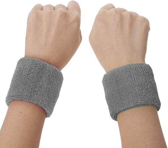 Amazon Gogo 6組 子供用コットンリストバンド 吸汗速乾 通気性あり 伸縮性あり イエロー Gogo リストバンド