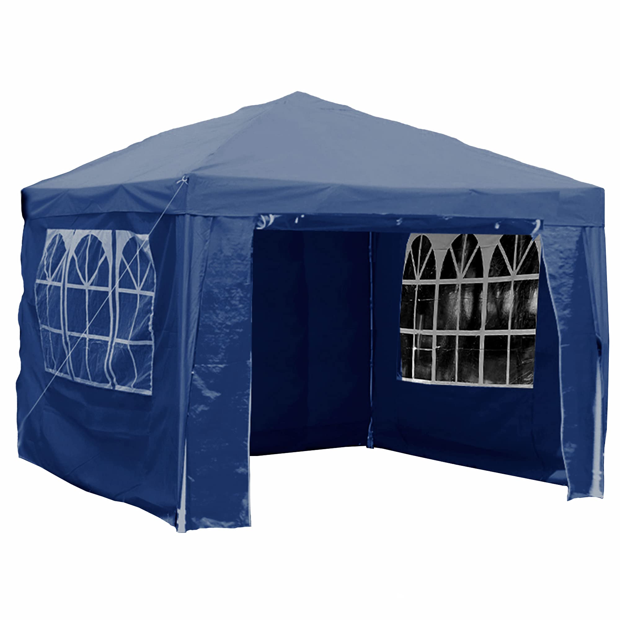 Buy Garden Vida Gazebo With Side Panels 3x3m Marquee Zip Up Party Tent