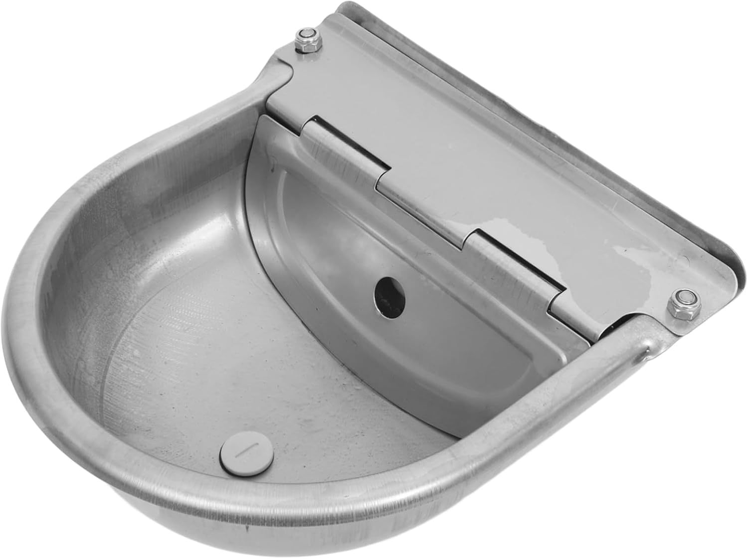 Stainless Steel Automatic Water Bowl Livestock Water Feeder for Cattle Horse Sheep Cattle Trough Bowl