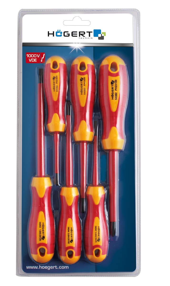 Set 6 Cacciaviti Isolati Ingco - Eurogross