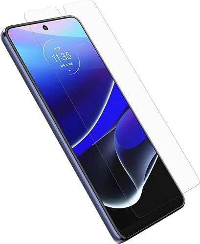 Miniatura 3 de OtterBox Protector de pantalla de cristal de confianza para Moto g Stylus 5G (2022) - Transparente